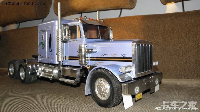 【新车下线】美国公路霸王peterbilt379(皮特比尔特)完工!