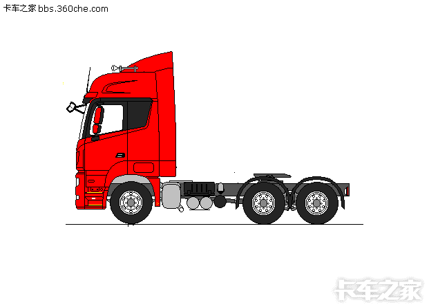 卡车绘画——国产卡车 非主流车型