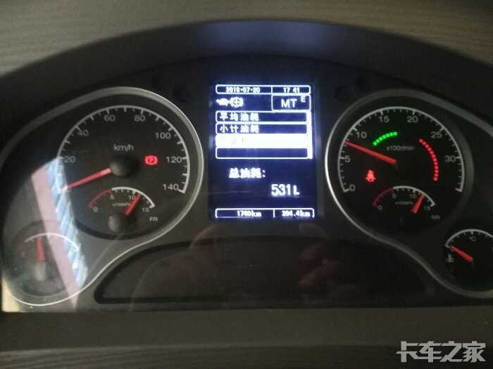 东风旗舰560仪表盘图解,东风旗舰故障码大全 东风旗舰560. zf16. 3.42 这油耗