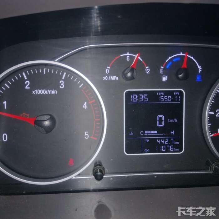 欧马可故障代码 1550 11 什么意思呀