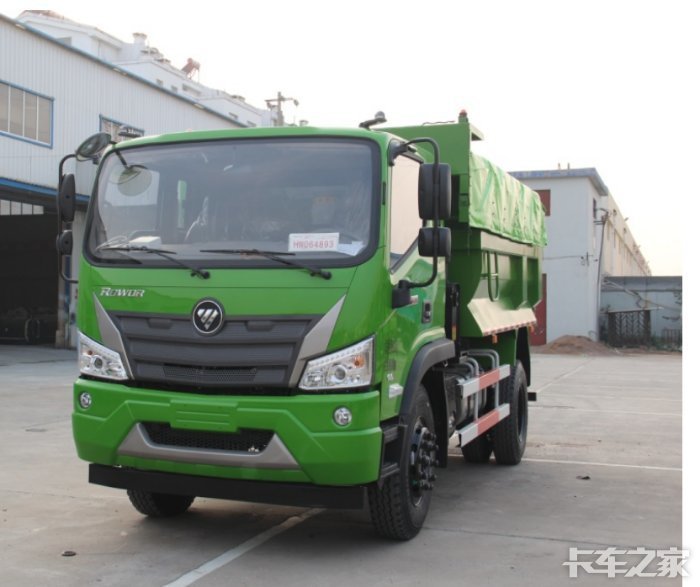 福田瑞沃蓝牌智能环保渣土车