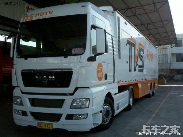 mantgx电视转播车详拍