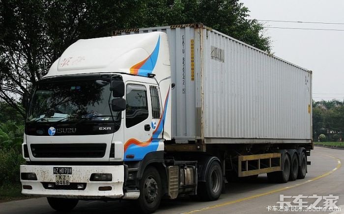 香港集装箱卡车论坛图片