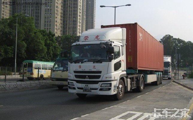 香港4大日系车之mitsubishi fuso _ 卡车之家论坛
