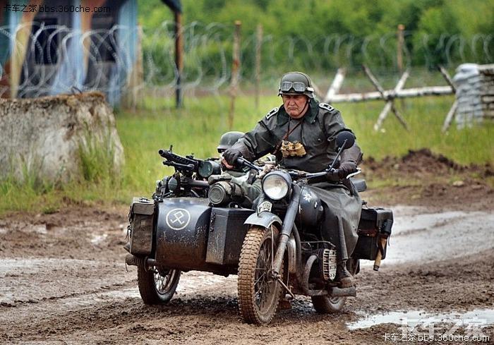 欧洲平原的骏马二战期间宝马经典r系传奇