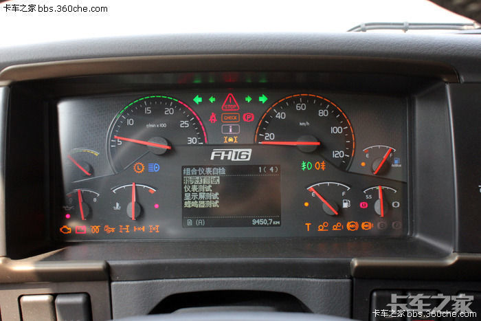 卡车仪表盘上的指示灯知道的不知道的都说说