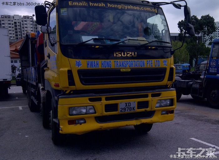 新加坡卡车随拍