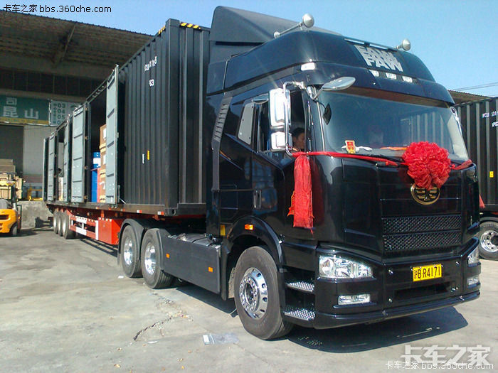 解放55周年纪念版上路了 _ 卡车之家论坛
