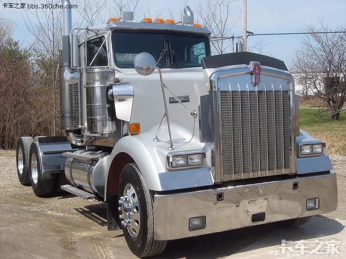 美式长头卡车代表作肯沃斯w900