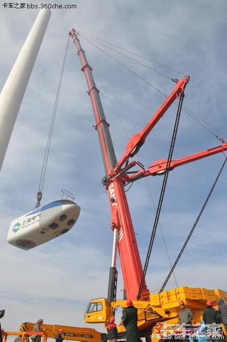 三一重工sanysac120001200吨汽车吊