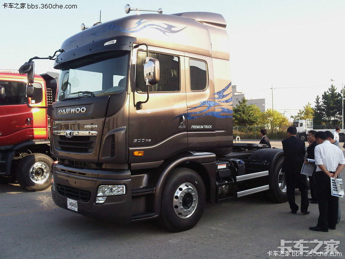 来点韩国大宇的重卡图片 prima _ 卡车之家论坛