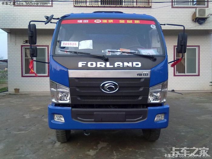 福田瑞琪自卸货车的生活