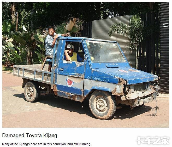 以下车辆为印度尼西亚实拍. 虽然车有点烂,但是大家就将就点吧!