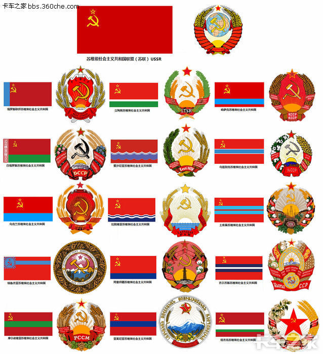 苏联国旗国徽jpg
