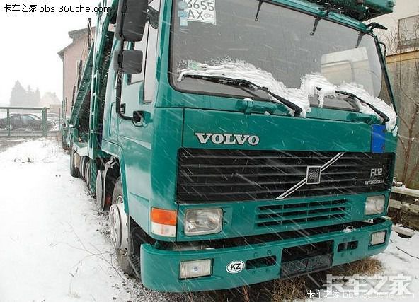 一部经典老车howo原版沃尔沃fl12全车图解