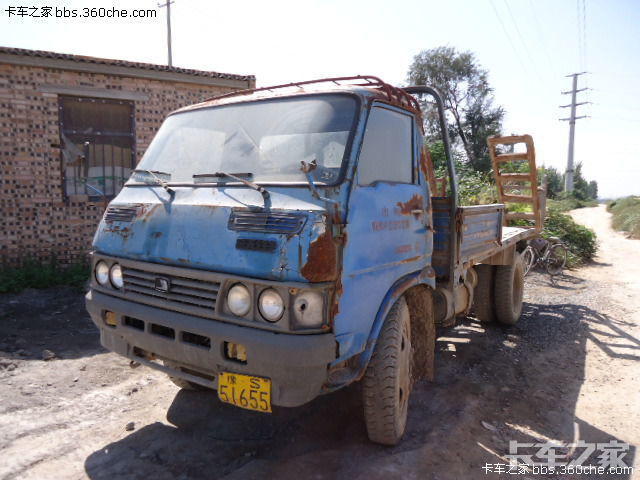随手拍老车之----南京跃进汽车集团--nj131 _ 卡车之家论坛