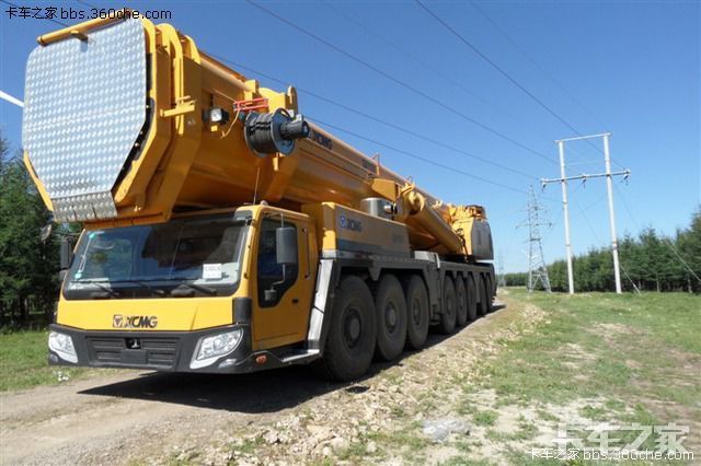 北京首台徐工qay500吨吊车高清无码