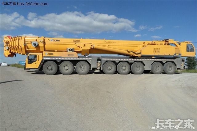 北京首台徐工qay500吨吊车高清无码