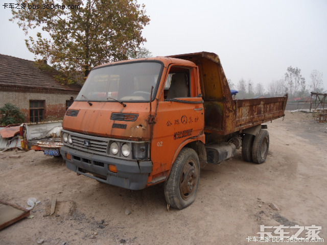 随手拍老车之跃进131自卸车