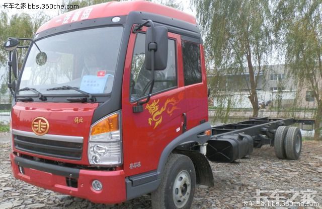 公司采购的第2台解放,最新版赛麒麟新车