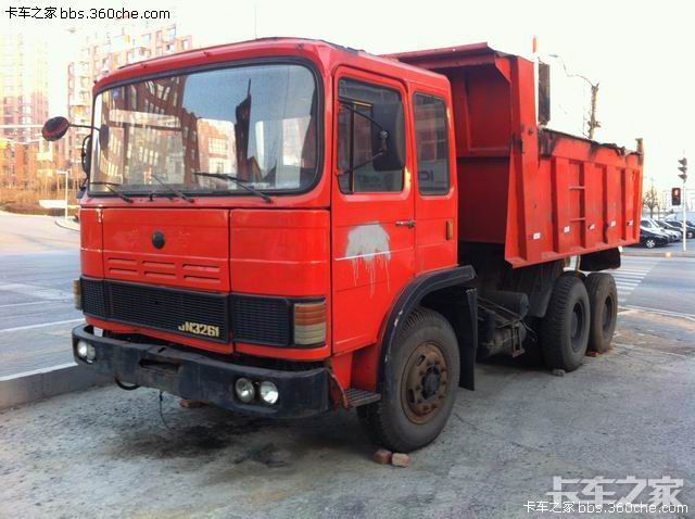 怒吼吧黄河带你回忆黄河jn3261自卸车