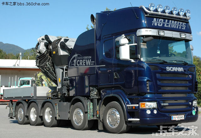 自己改装的10x4超重型斯堪尼亚,更新拖板(低拖结构)(持续更新) _ 卡车