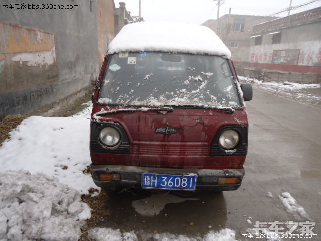 随手拍老车之老昌河ch6320微型面包车