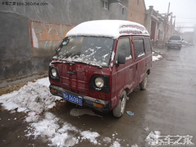 随手拍老车之----老昌河ch6320微型面包车