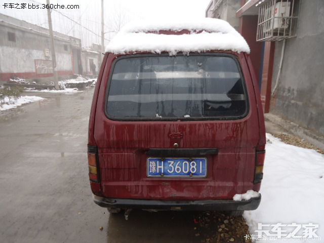 随手拍老车之----老昌河ch6320微型面包车