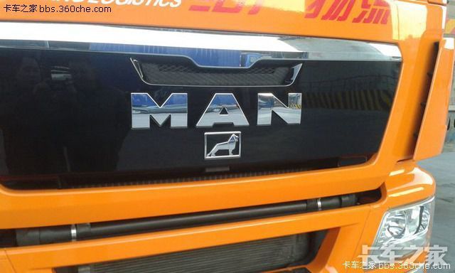 在广州看到的德国man有图 [复制链接] 霸气的车标.