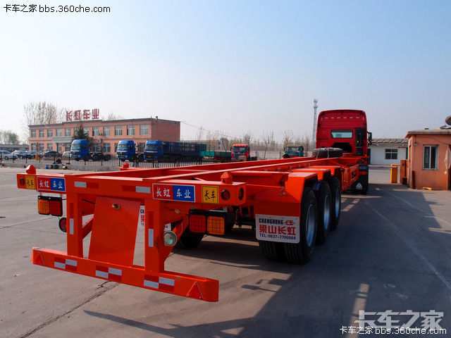 15米骨架车(48英尺)图片及视频 _ 卡车之家论坛