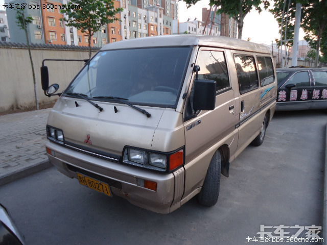 随手拍老车之广东三星组装的三星海霸面包车