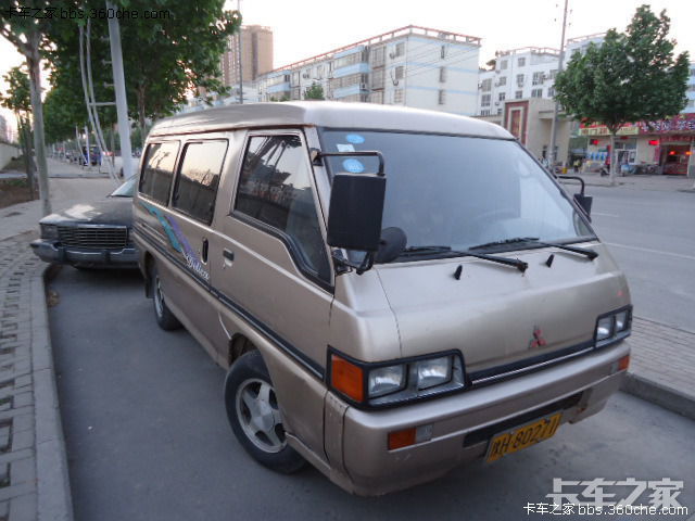 随手拍老车之广东三星组装的三星海霸面包车