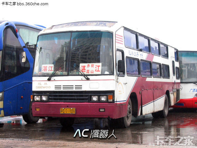 90年代到本世纪初的桂林大宇卧铺照片那个卧铺客车辉煌的年代