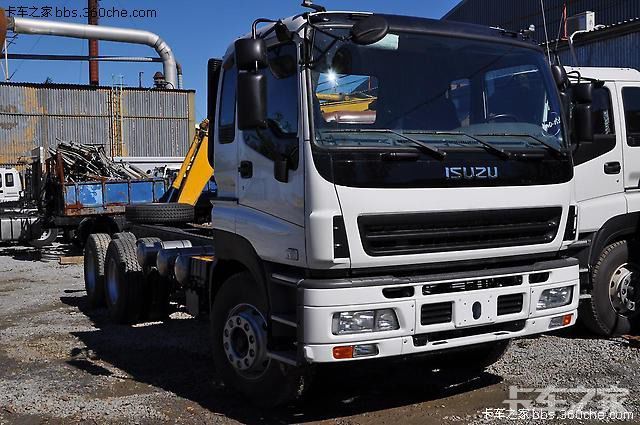 五十铃isuzu exz52k 牵引车!