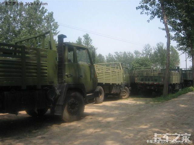 实拍军用斯太尔91卡车海量图片