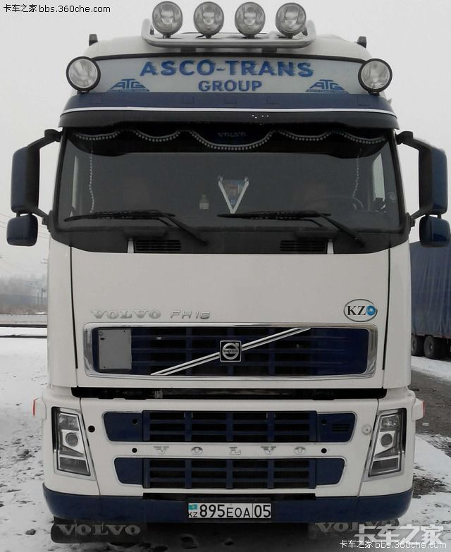 [新车作业]哈萨克斯坦—volvo fh12 伊宁记