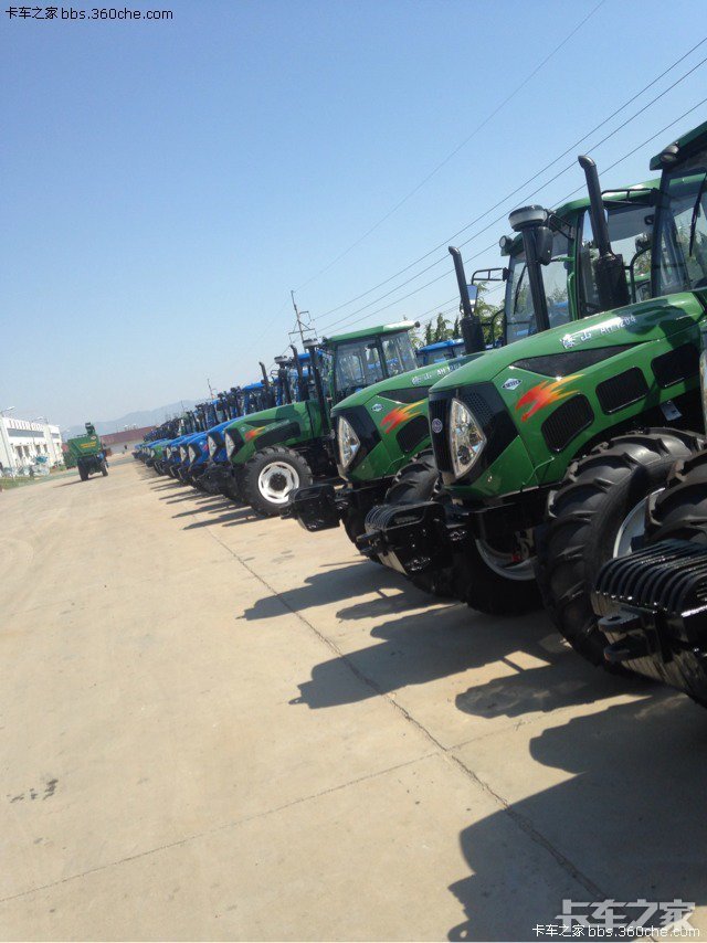 奥铃海山拖拉机集团一游