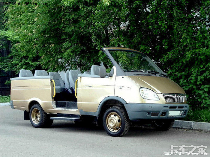 品味俄罗斯的柔美 嘎斯云杉ГАЗель系列汽车欣赏