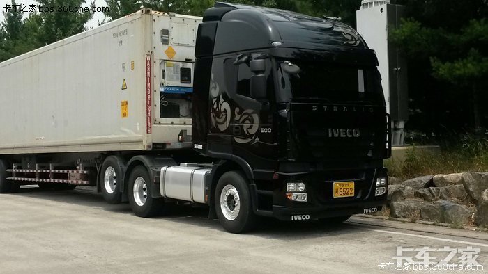 我在韩国开卡车 大宇重卡的工作日志2