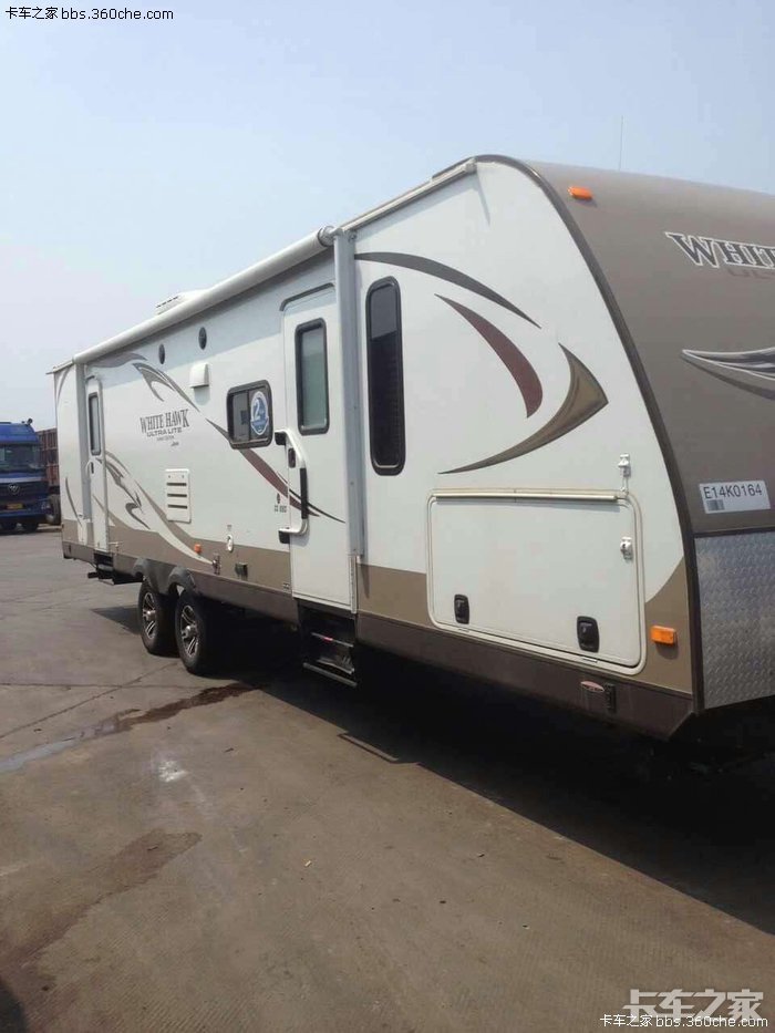 纯进口半挂房车真心喜欢