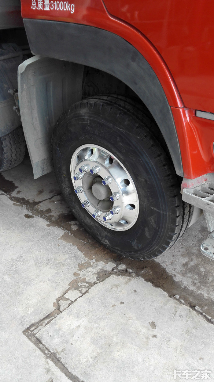 自卸也疯狂,大力神换铝合金轮毂记!