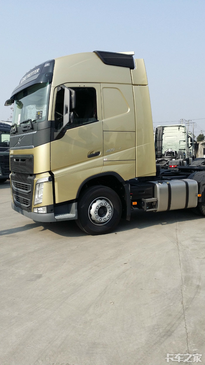 沃尔沃卡车让驾驶成为一种乐趣沃尔沃fh460土豪金