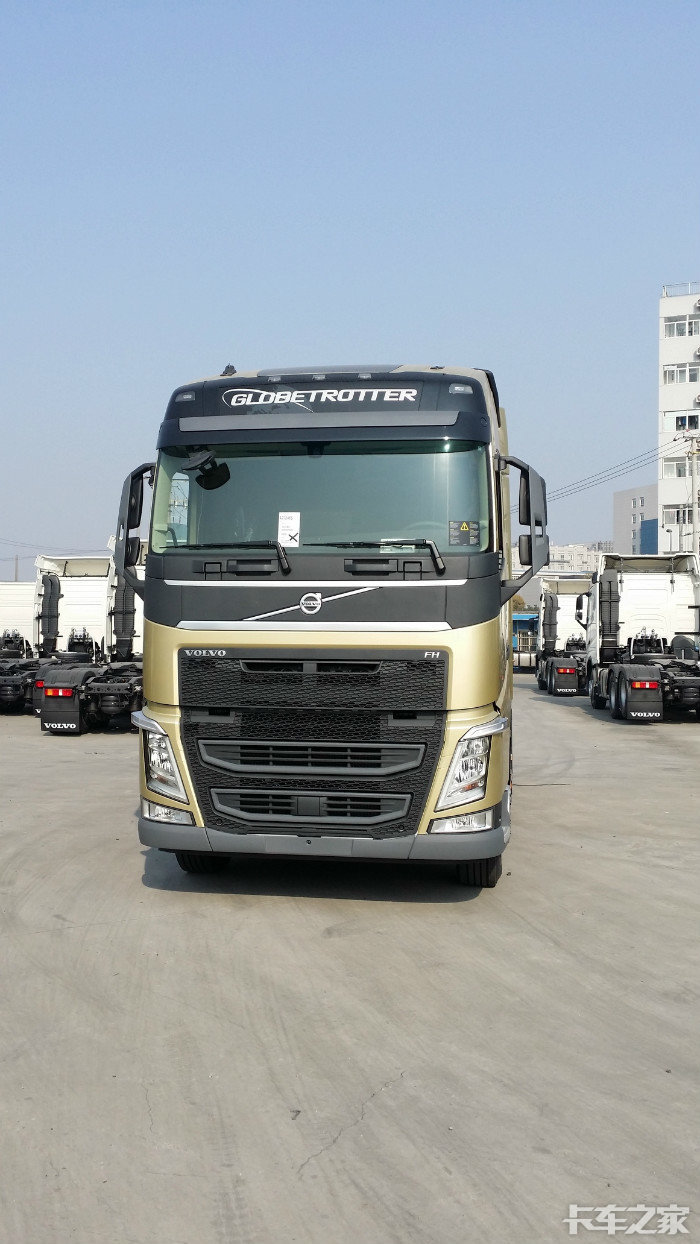 沃尔沃卡车让驾驶成为一种乐趣沃尔沃fh460土豪金