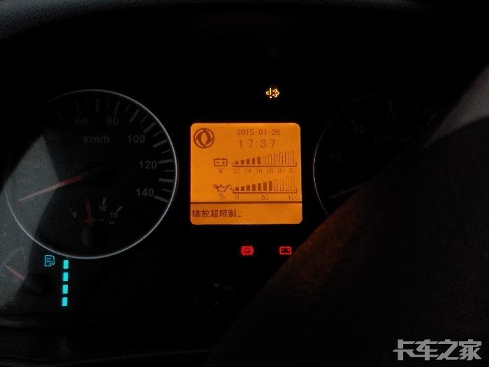 大神东风天龙这个故障灯是怎么了