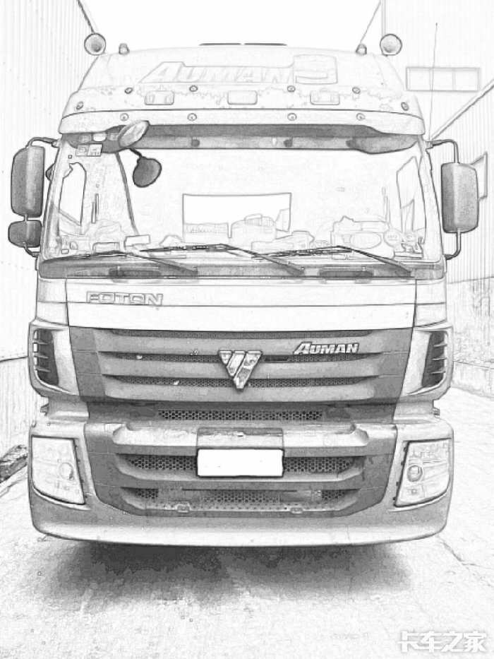 卡车素描