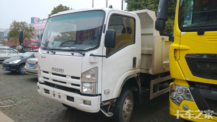 原装五十铃elf4x4自卸车