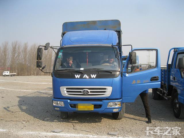 五征的车就是牛!6米的蓝牌车用的法士特小8档