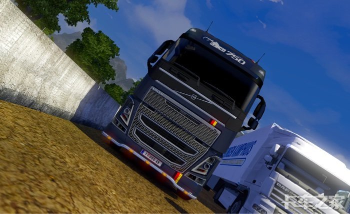 欧洲卡车模拟2之最新版沃尔沃美图
