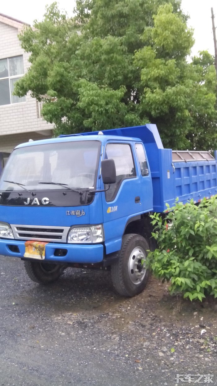 卖江淮鼎力自缷车玉柴7108发动机1600公里车子买来才一个月